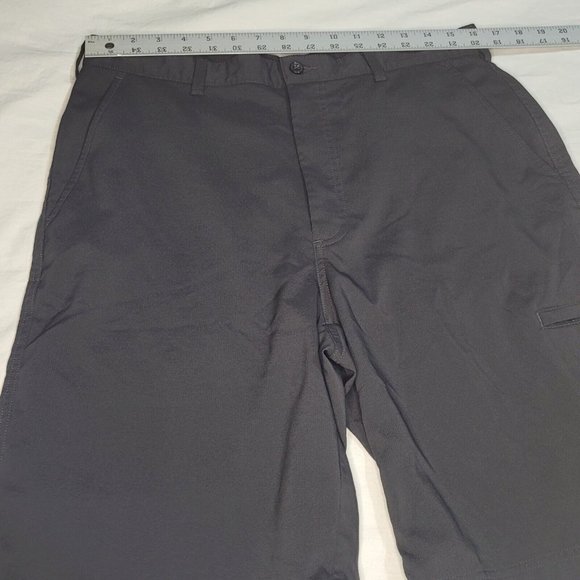 Lone Cypress By Pebble Beach Black Performance‎ Shorts Size 34 Polyester Stretch - Picture 2 of 9